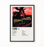 Plakat A4 z ramką STONE TEMPLE PILOTS "CORE" 21x29,7cm
