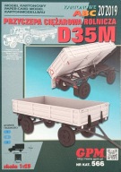 GPM 566: Przyczepa cięzarowa rolnicza D35M