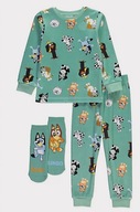 POLAROWA PIŻAMA BLUEY BINGO + SKARPETKI George 4-5L