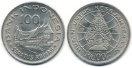 Indonezja 100 Rupiah - 1978r ... Monety