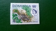 Dominika Dominica * 4c nadruk QEII kolonie angielskie brytyjskie