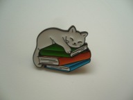 PIN PRZYPINKA BROSZKA KOT KOTEK