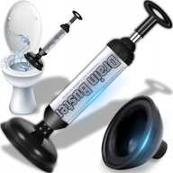 PRZEPYCHACZ POMPKA GUMOWA DO UDRAŻNIANIA RUR KANALIZACJI ZATORÓW WC SYFONU