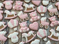 Pierniki, pierniczki podziękowania na chrzest, roczek