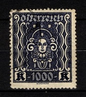 Austria . Stary znaczek pocztowy