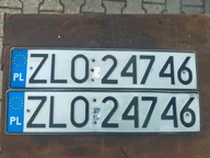 tablice rejstracyjne kolekcjonerskie