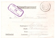 OFLAG VII A -MURNAU -list jeniecki -LUBLIN GG -obieg 1942 rok