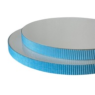 Podkład pod tort STYRODUR BIAŁY 30 cm BOK Karbowany „Błękitna Fala”