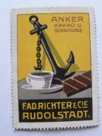 Anker - Kakao i czekolada - zalepka reklamowa