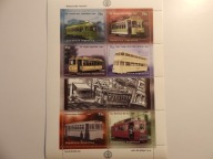 1997 Argentyna MINr 2351/41 czyste **Tramwaje Pociągi Bloczek
