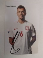 Zdjęcie 10x15 autograf Polska Tomasz Jodłowiec Euro 2016