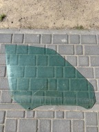 CITROEN C4 GRAND PICASSO SZYBA DRZWI PRAWY PRZÓD 09r-