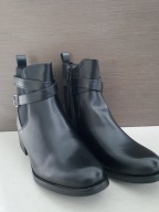 BOTKI KOZAKI CZARNE 43 27,3 CM NADWYMIAR