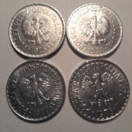 1 zł.1975, 76, 77, 78 rok, ładne, rzadkie.