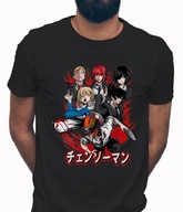 Koszulka męska bawełniana z nadrukiem CHAINSAW MAN