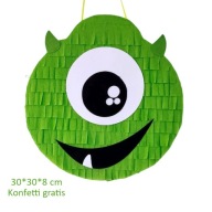 Piniata Baby Monster / Mike Wazowski / Potwory i spółka +konfetti gratis.