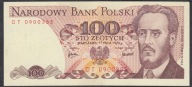 100 zł 1976 Seria DT