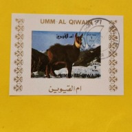 Umm al Qiwain. Bloczek kasowany. 02966j