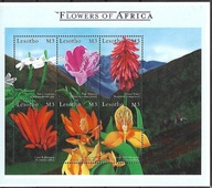 Lesotho xx Z40 flora kwiaty MNH VF