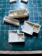 Żywica J-35 Draken wnęki podwozia 1/48