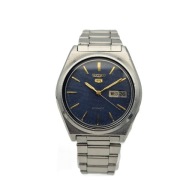 STALOWY MĘSKI ZEGAREK SEIKO 5 AUTOMATIC LATA 80-TE - IDEAŁ