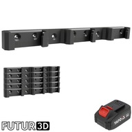 Uchwyt potrójny na akumulator YATO 18V LI-ION bez blokady