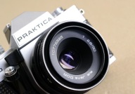 Aparat Praktica Super TL 1000 + Tessar 2,8/50 Carl Zeiss Jena