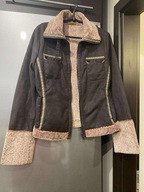 STEFANEL nowy sztuczny kożuszek r. S/M