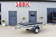 HIT CENOWY Przyczepa Brenderup 1203 koło podporowe i plandeka płaska GRATIS