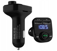 TRANSMITER BLUETOOTH FM ŁADOWARKA 2xUSB MP3