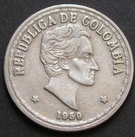 Kolumbia 20 centavos 1959 - Simon Bolivar