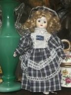 FRANCUSKA LALKA KOLEKCJONERSKA VINTAGE PORCELANA 33CM