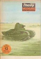 Mały Modelarz 12/1986 czołg lekki Renault R-17