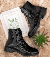 Botki damskie Skotnicki B-3/165 Czarne R. 39