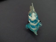 Piękna szklana rybka, 3,7cm, (A180)