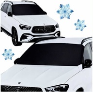 MATA Antyszronowa Osłona Pokrowiec na przednią szybę Auta CZARNY