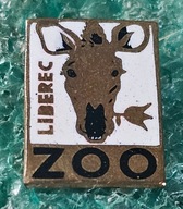 ODZNAKA ZOO LIBEREC - ZEBRA - PRL - OGRÓD ZOOLOGICZNY - CZECHOSŁOWACJA /1