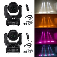 ZESTAW 2X Ruchowa głowa LED 75W SPOT - Mini LED MOVING HEAD