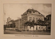 WARSZAWA. Gimnazjum im. Władysława IV - ok. 1920 r. REPRINT - REPRODUKCJA