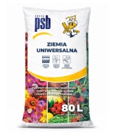 Ziemia ogrodowa uniwersalna do roślin i warzyw PSB 80L