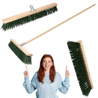 SZCZOTKA ZMIOTKA GOSPODARCZA RĘCZNA WYGODNA SOLIDNA KOMFORTOWA ZAMIATACZ