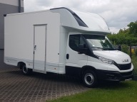 IVECO DAILY KONTENER NISKOPODŁOGOWY 4,43x2,23x2,42 SKLEP BAR FOODTRUCK AC