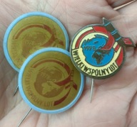 3 x Odznaka - WIELKI WSPÓLNY LOT 1978