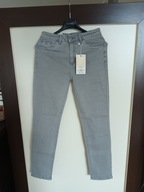 Spodnie jeansowe szare S/M 36/38