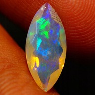 0pal szlachetny _ Markiza _ 3D _ VVS _ na złoty pierścionek 0.98 ct.