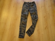 Pimkie spodnie damskie jeansy rozmiar 32/xxs moro