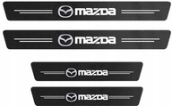 Naklejki ochronne na progi MAZDA CARBON