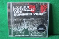 Płyta Robbie Williams Live Summer 2003 CD