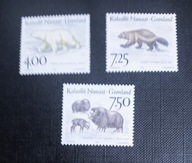 GRENLANDIA SERI NR 274-276** ZWIERZĘTA POLARNE 1995 STAN BDB-