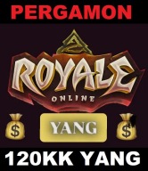 ROYALE ONLINE PERGAMON S2 ROYALE2 120KK YANG 120.000.000 YANG METIN2